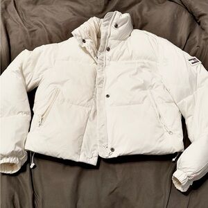 Tommy Hilfiger White Bomber Jacket